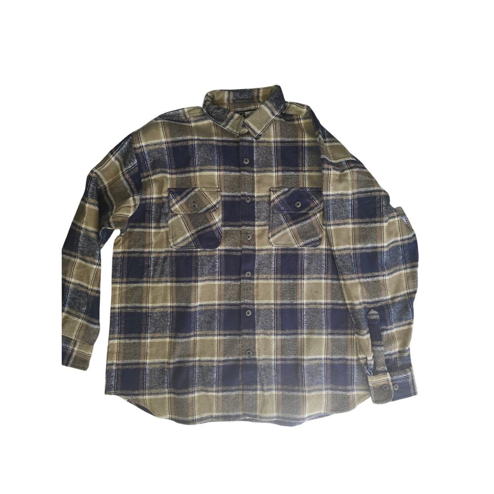 NWT Men's Canyon Guide Outfitters Flannel Shirt Size‎ 2XL